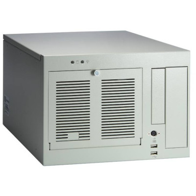 Axiomtek AX60551 Wall mount Chassis for full-size SBC, beige or black, w/o power supply